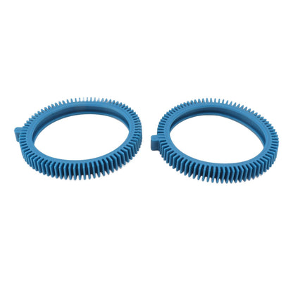 2Pcs 896584000 143 Blue Front Tire Kit with Super Hump for Pool Cleaner Replacement Parts V1294-YM0521-3111230049011