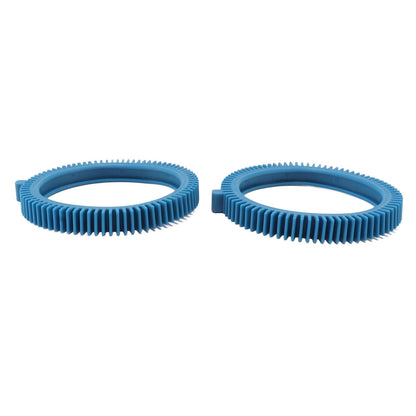 2Pcs 896584000 143 Blue Front Tire Kit with Super Hump for Pool Cleaner Replacement Parts V1294-YM0521-3111230049011