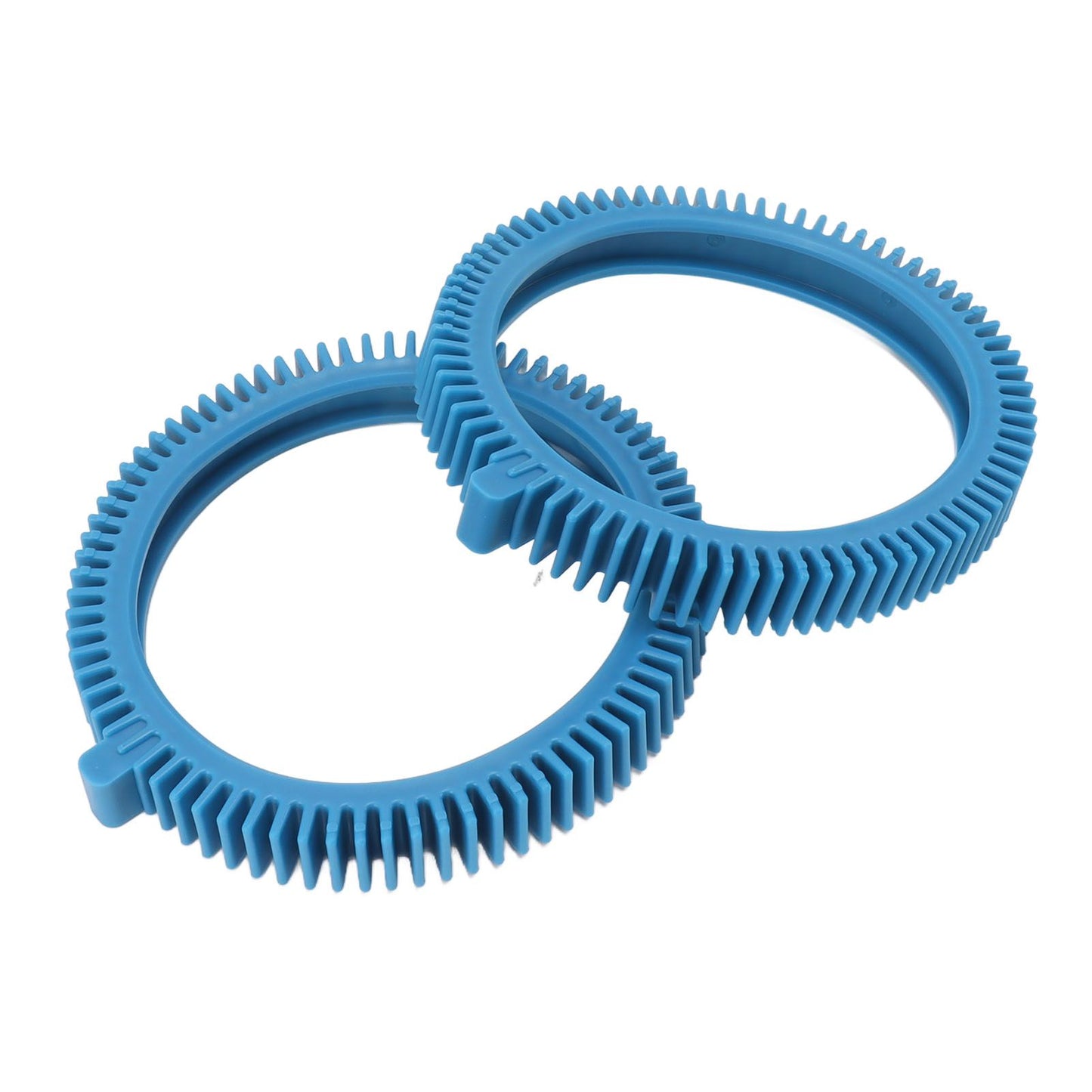 2Pcs 896584000 143 Blue Front Tire Kit with Super Hump for Pool Cleaner Replacement Parts V1294-YM0521-3111230049011