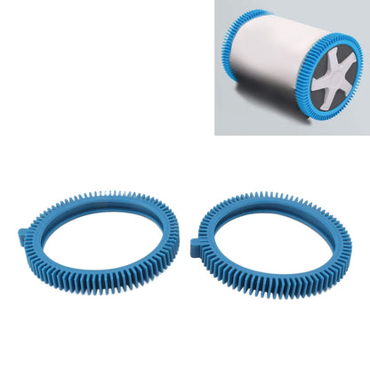 2Pcs 896584000 143 Blue Front Tire Kit with Super Hump for Pool Cleaner Replacement Parts V1294-YM0521-3111230049011
