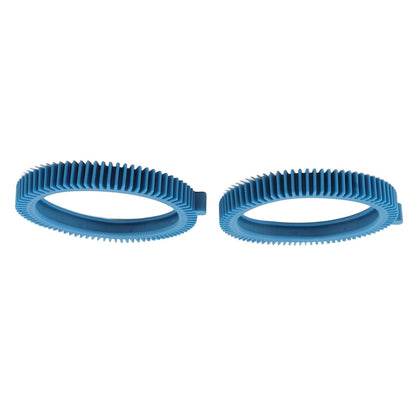 2Pcs 896584000 143 Blue Front Tire Kit with Super Hump for Pool Cleaner Replacement Parts V1294-YM0521-3111230049011