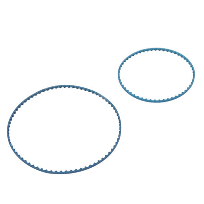 2Pcs Automatic Pool Cleaner Belt Replacement Light Weight Drive Belt Rubber Drive Track Belt for Polaris 9 V1294-YM0521-3111230049111