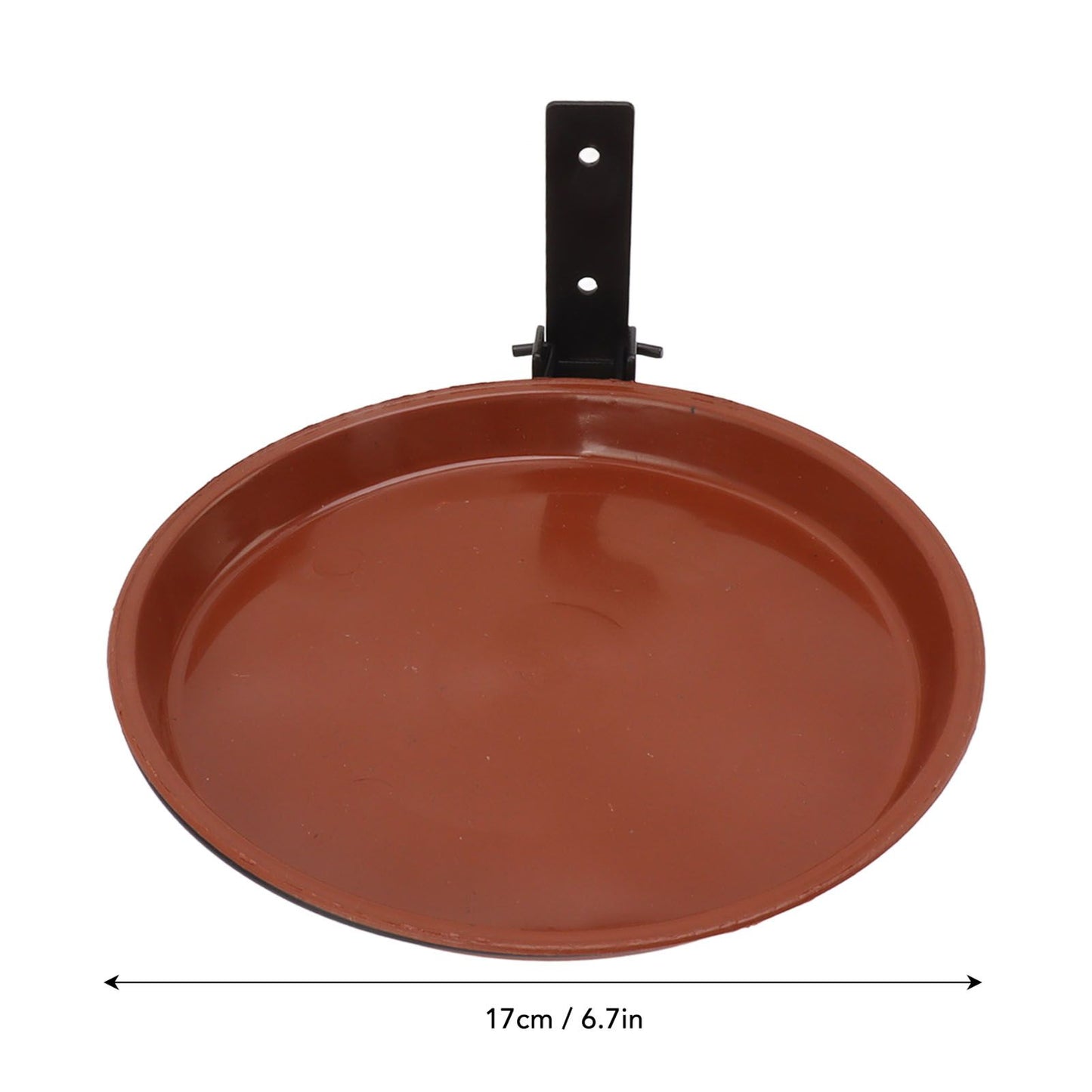 Tree Mounted Bird Feeder Tree Mounted Bird Bath Bowl with Heavy Duty Metal Ring for Backyard Terrace 2 Pot V1294-YM0521-3111230050911