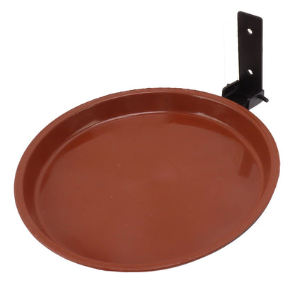Tree Mounted Bird Feeder Tree Mounted Bird Bath Bowl with Heavy Duty Metal Ring for Backyard Terrace 2 Pot V1294-YM0521-3111230050911