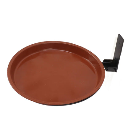 Tree Mounted Bird Feeder Tree Mounted Bird Bath Bowl with Heavy Duty Metal Ring for Backyard Terrace 2 Pot V1294-YM0521-3111230050911