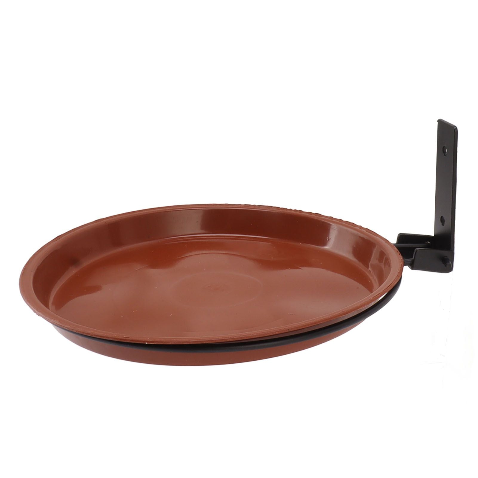 Tree Mounted Bird Feeder Tree Mounted Bird Bath Bowl with Heavy Duty Metal Ring for Backyard Terrace 2 Pot V1294-YM0521-3111230050911