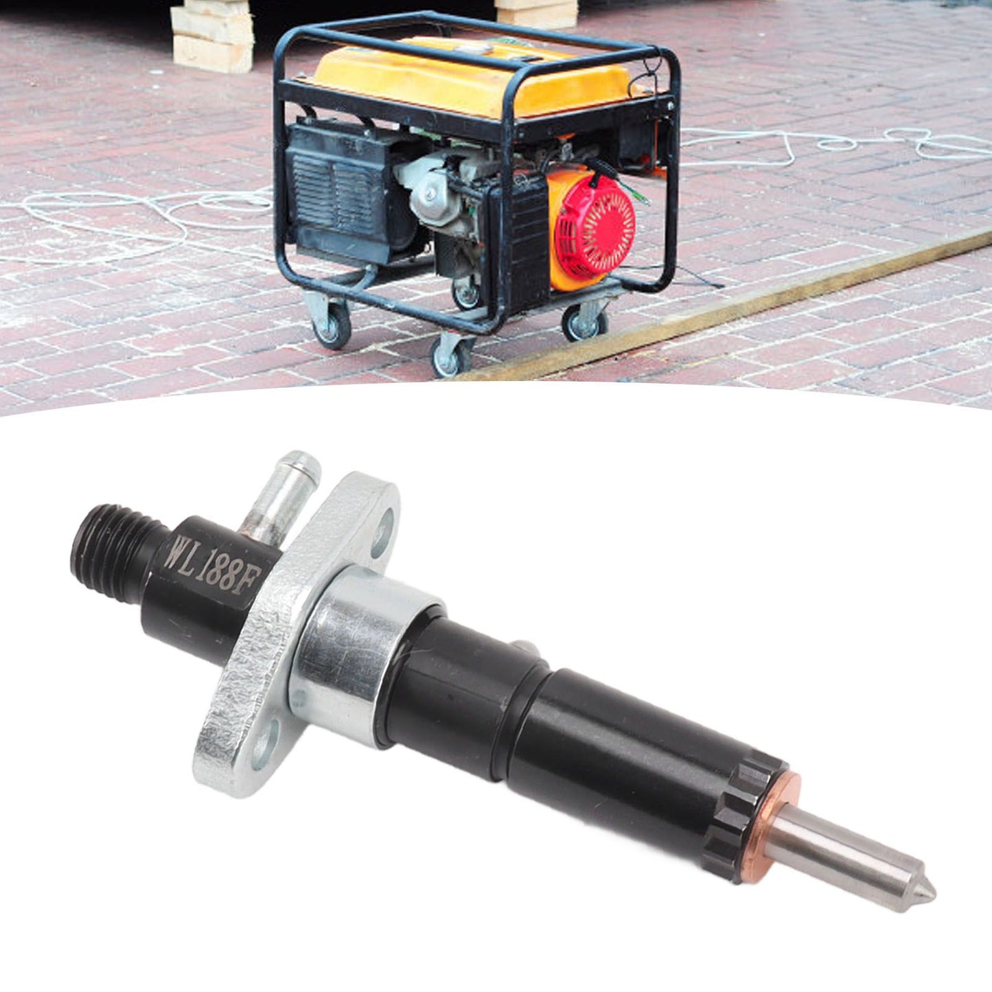 Diesel Fuel Injection Nozzle Generator Replacement Fuel Injector Single Cylinder Air Cooled Diesel Engine Part V1294-YM0521-3111230051511