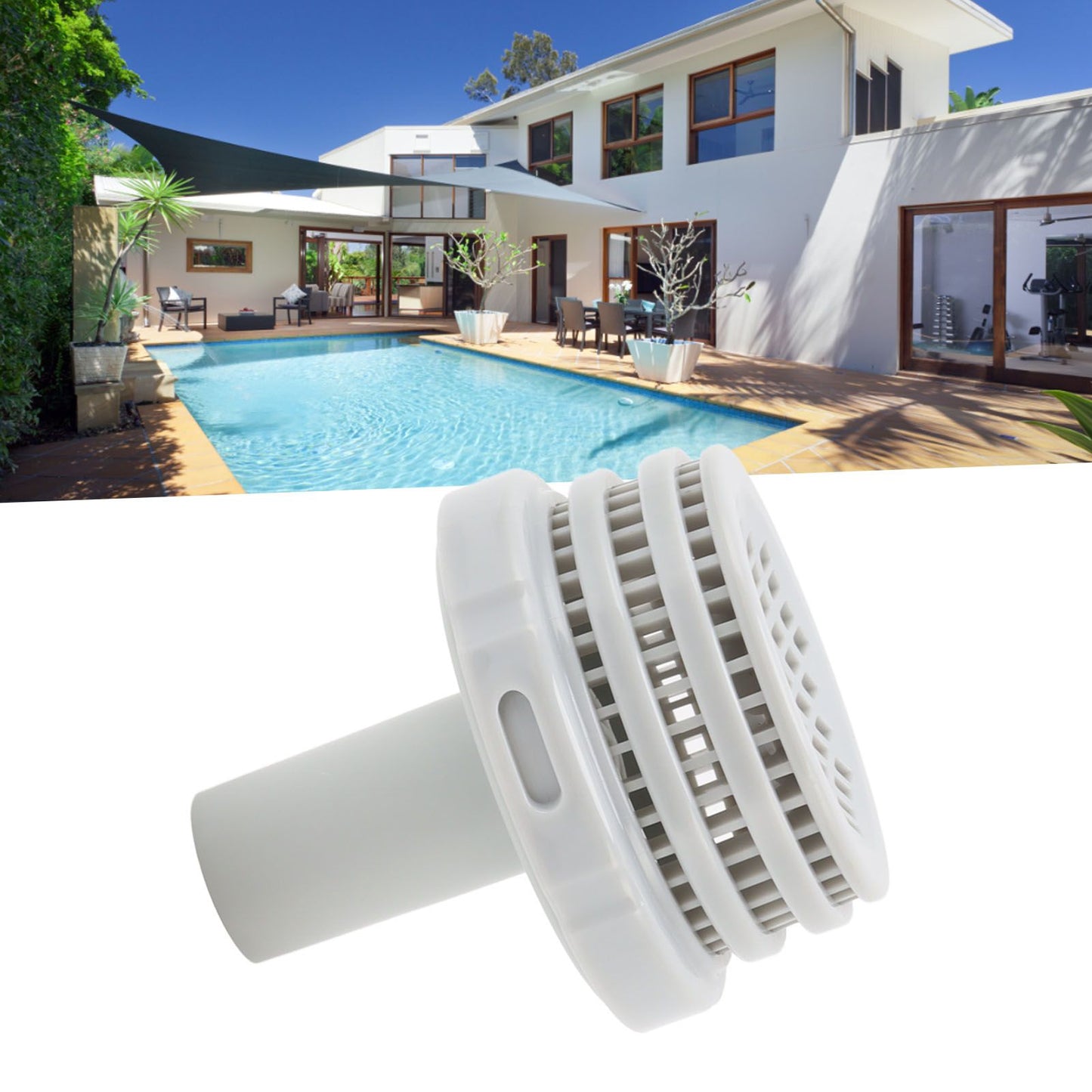 Above Ground Swimming Pool Strainer Connector Replacement Part Above Ground Pool Parts V1294-YM0521-3111230054311