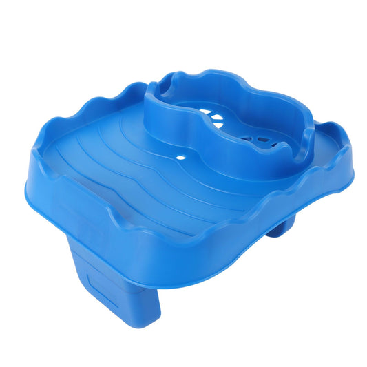 Hot Tub Table Tray with Drain Holes Anti Slip Adjustable Hot Tub Side Table for Swimming Pools SPA Bathtub V1294-YM0521-3111230054811