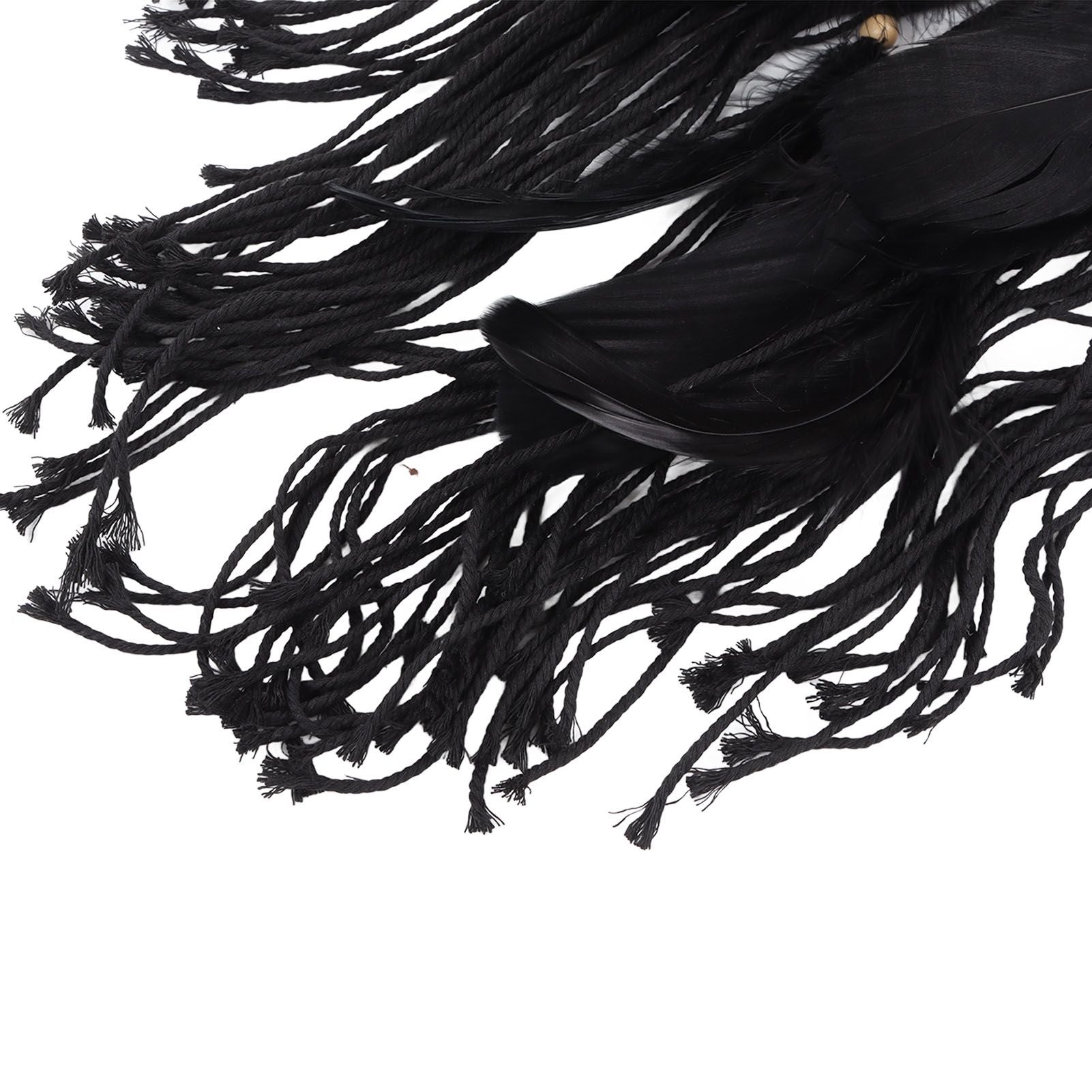 Dream Catcher Hand Woven Minimalist Home Wall Decoration for Living Room Study Cafe Bedroom Black V1294-YM0521-3111230056312