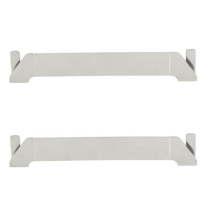 2pcs Stainless Steel Griddle Spatula Holder Griddle Tool Holder Barbecue Tool Hold Rack Griddle Accessories V1294-YM0521-3111230059111