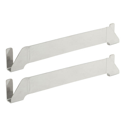 2pcs Stainless Steel Griddle Spatula Holder Griddle Tool Holder Barbecue Tool Hold Rack Griddle Accessories V1294-YM0521-3111230059111