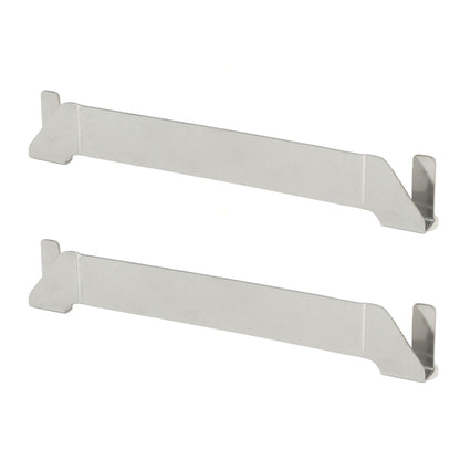 2pcs Stainless Steel Griddle Spatula Holder Griddle Tool Holder Barbecue Tool Hold Rack Griddle Accessories V1294-YM0521-3111230059111