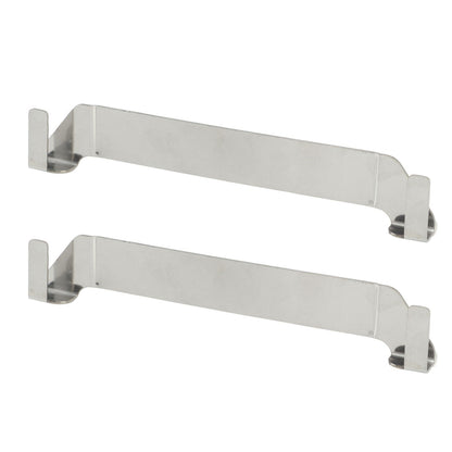 2pcs Stainless Steel Griddle Spatula Holder Griddle Tool Holder Barbecue Tool Hold Rack Griddle Accessories V1294-YM0521-3111230059111
