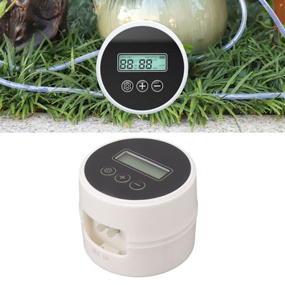 Black Timer Indoor Automatic Watering Device System Automatic Irrigation Waterer for Potted Plants Yard V1294-YM0521-3111230059813