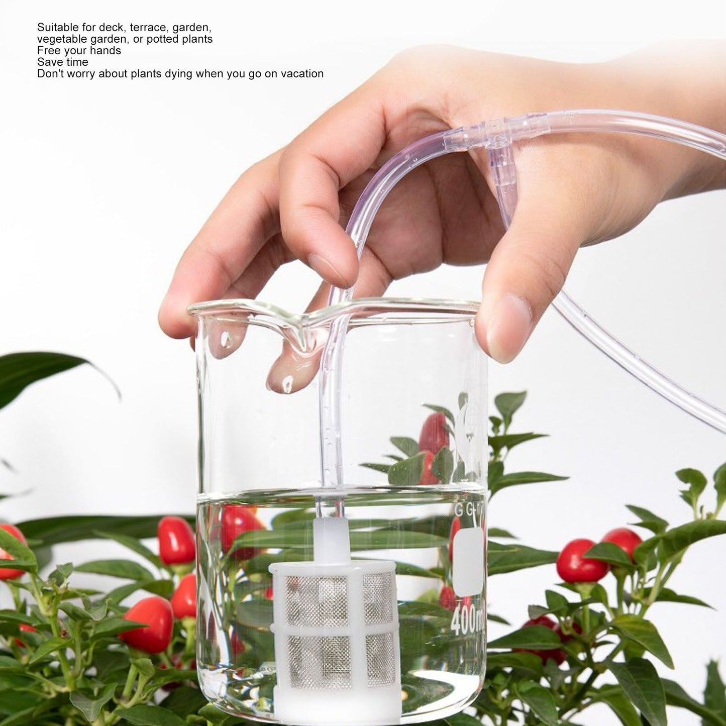 Automatic Watering System Durable Garden Automatic Watering Device Timer Drip Irrigation Kit for Garden Yard V1294-YM0521-3111230060211