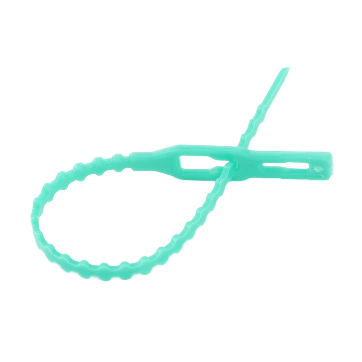 300Pcs Green Zip Garden Soft Tie 13cm Length Reusable Support Soft Wire Vine Zip Garden Tie Set V1294-YM0521-3111230062011