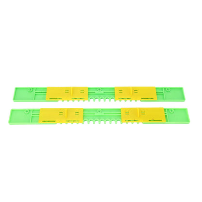 2PCS Bee Door Sliding Guards Beehive Entrance Reducer Beekeeping Gate Anti Escape Frame Vents 41cm / 16.1in V1294-YM0521-3111230066313