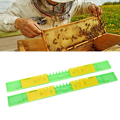 2PCS Bee Door Sliding Guards Beehive Entrance Reducer Beekeeping Gate Anti Escape Frame Vents 41cm / 16.1in V1294-YM0521-3111230066313
