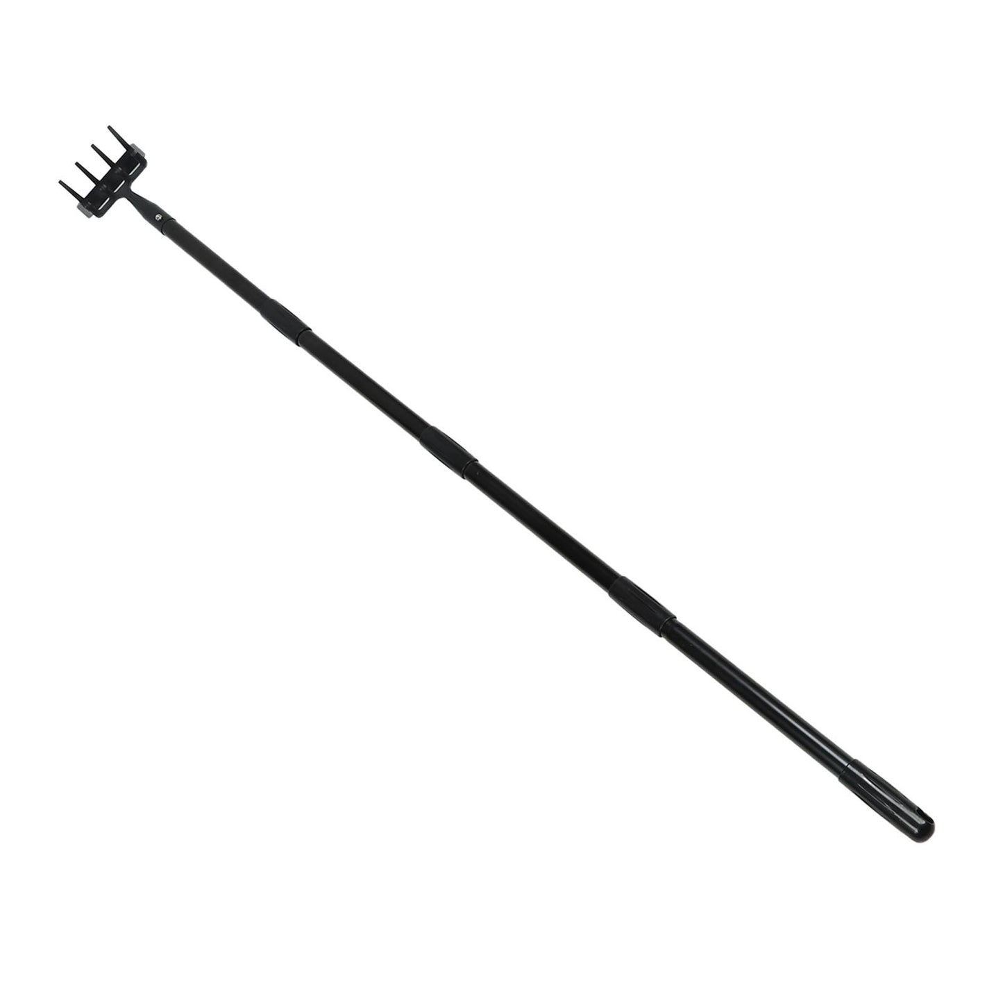 Weeding Rake Adjustable Length Stainless Steel Ergonomic Handle Hand Rake Garden Tool for Cultivating V1294-YM0521-3111230070412