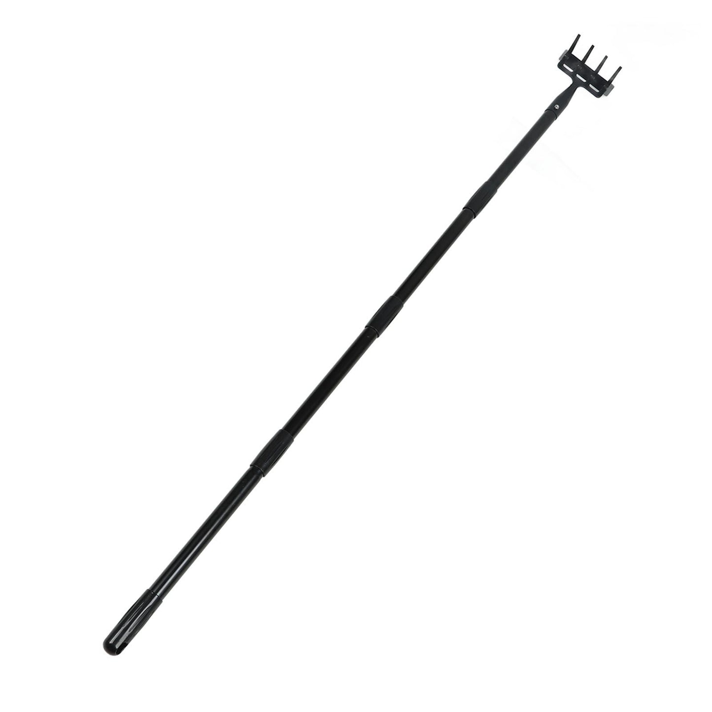 Weeding Rake Adjustable Length Stainless Steel Ergonomic Handle Hand Rake Garden Tool for Cultivating V1294-YM0521-3111230070412