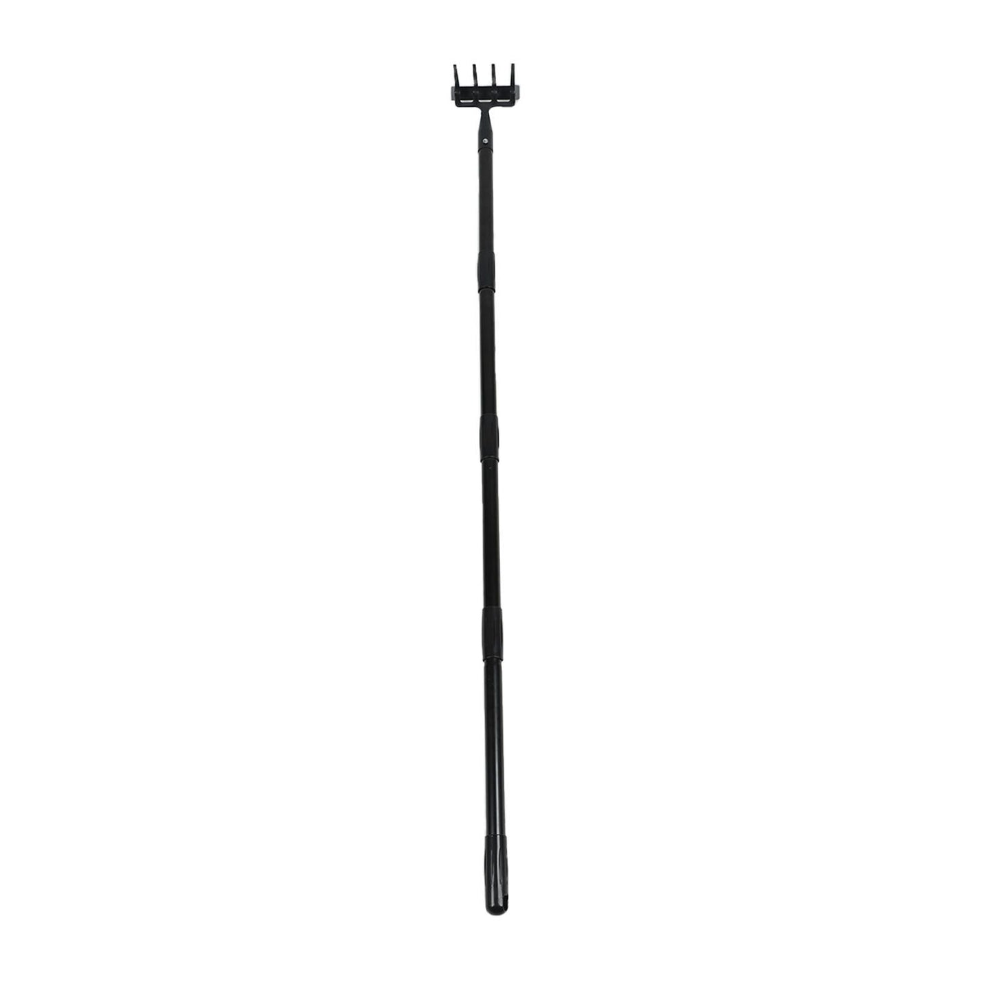 Weeding Rake Adjustable Length Stainless Steel Ergonomic Handle Hand Rake Garden Tool for Cultivating V1294-YM0521-3111230070412