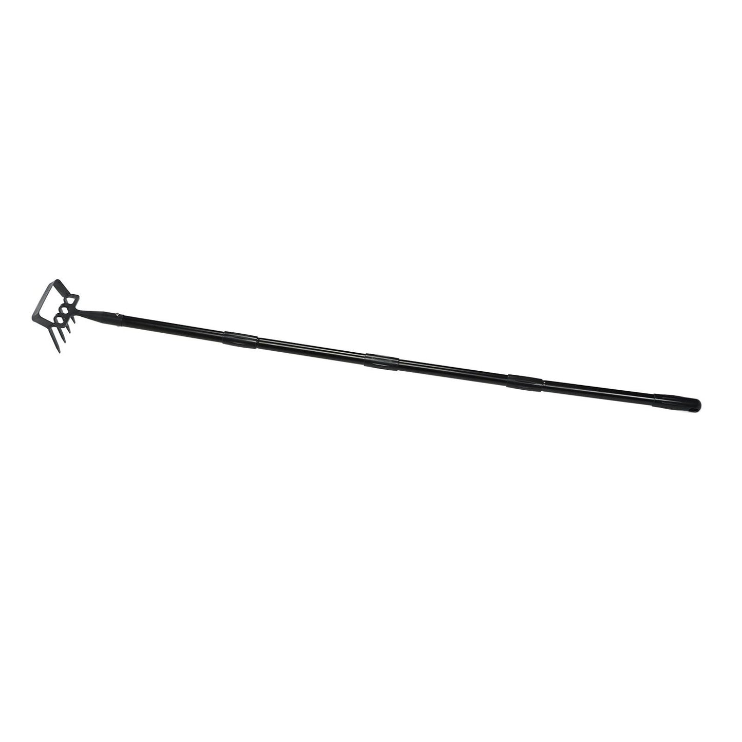 Weeding Rake Adjustable Length Stainless Steel Ergonomic Handle Hand Rake Garden Tool for Cultivating V1294-YM0521-3111230070412
