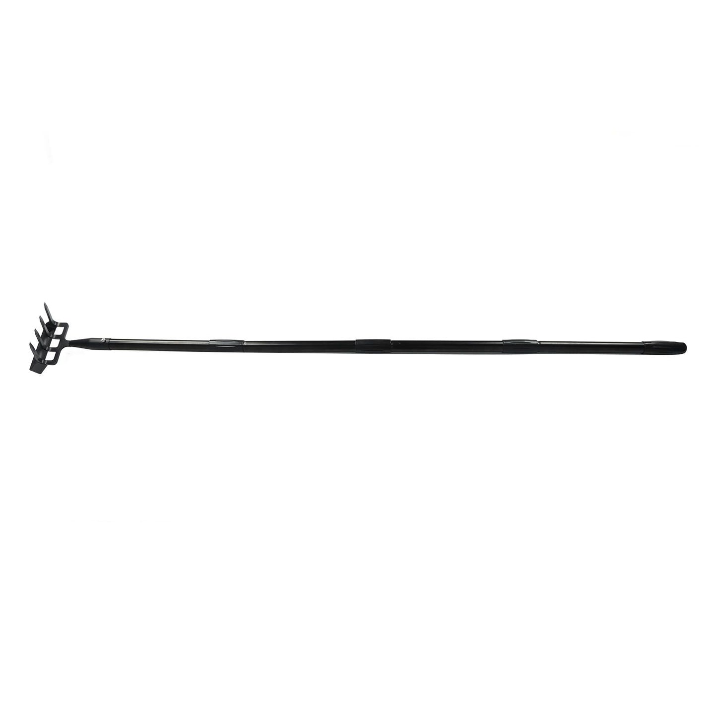 Weeding Rake Adjustable Length Stainless Steel Ergonomic Handle Hand Rake Garden Tool for Cultivating V1294-YM0521-3111230070412