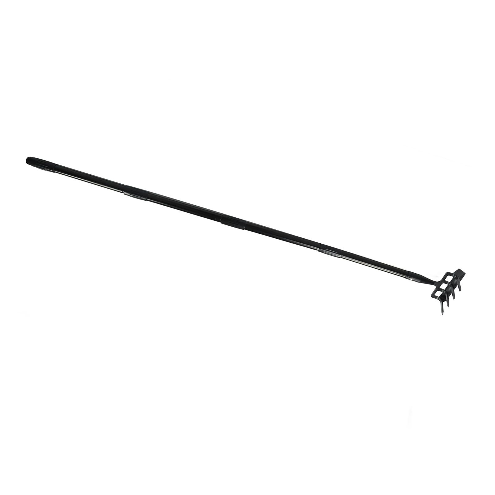 Weeding Rake Adjustable Length Stainless Steel Ergonomic Handle Hand Rake Garden Tool for Cultivating V1294-YM0521-3111230070412