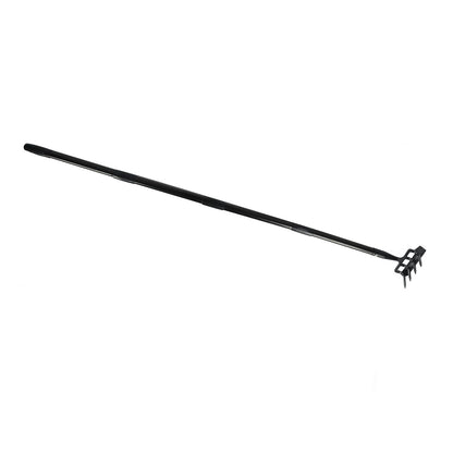 Weeding Rake Adjustable Length Stainless Steel Ergonomic Handle Hand Rake Garden Tool for Cultivating V1294-YM0521-3111230070412