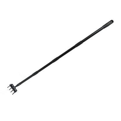 Weeding Rake Adjustable Length Stainless Steel Ergonomic Handle Hand Rake Garden Tool for Cultivating V1294-YM0521-3111230070412