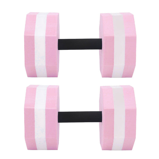 2Pcs High Density EVA Foam Dumbbell Set Aquatic Exercise Dumbbells for Men Women Indoor Swimming Pools V1294-YM0521-3111230070811