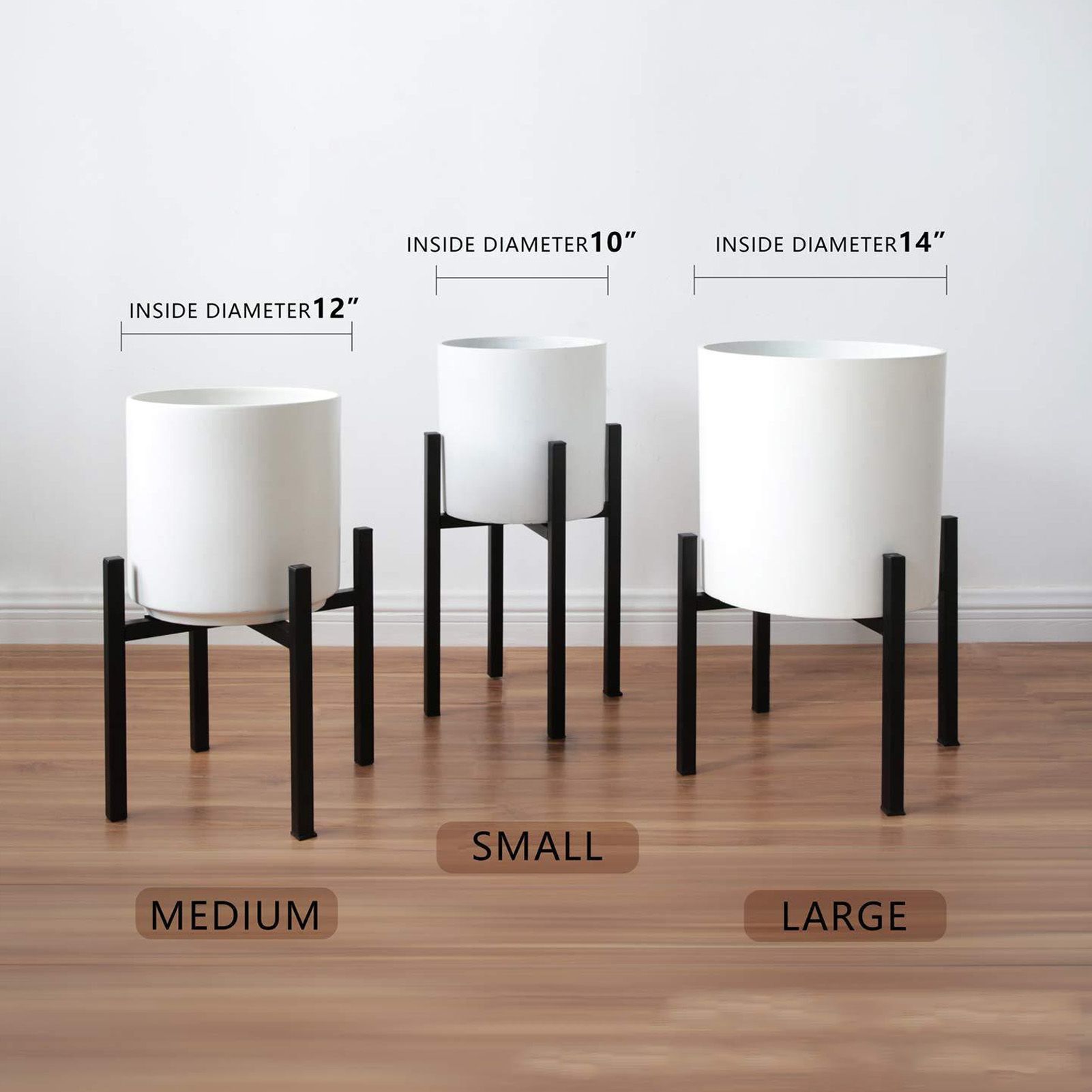 Adjustable Plant Stand Iron Simple Style Modern Plant Pot Holder Flowerpot Support Bracket V1294-YM0521-3111230073911