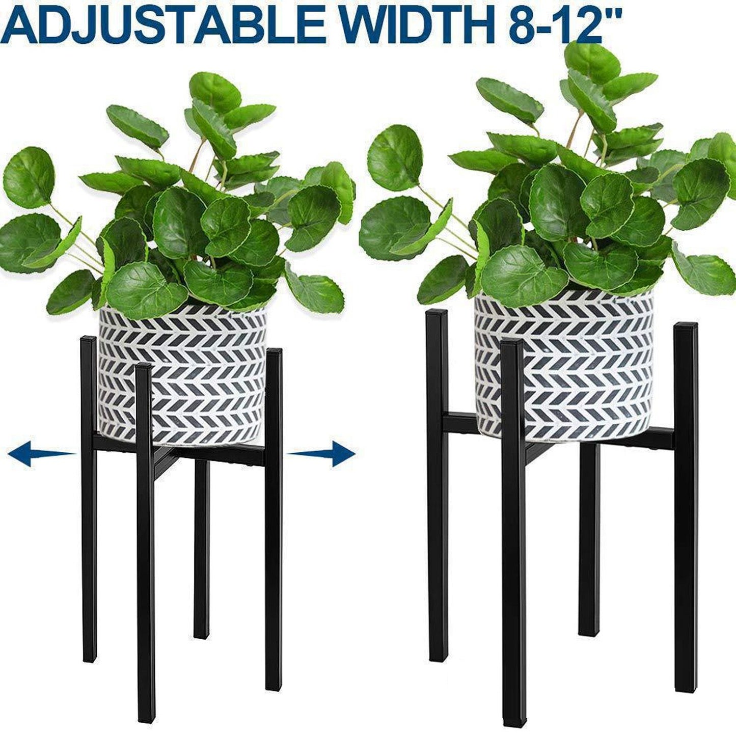 Adjustable Plant Stand Iron Simple Style Modern Plant Pot Holder Flowerpot Support Bracket V1294-YM0521-3111230073911