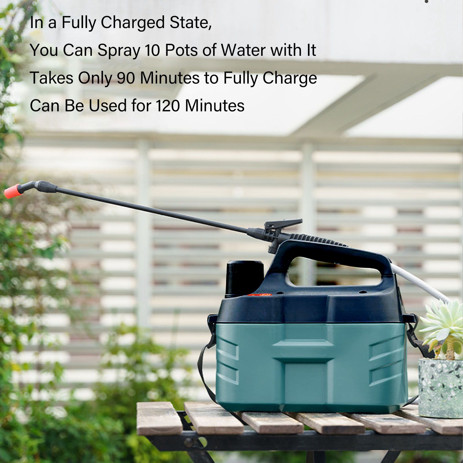 Electric Sprayer Small Leak Proof High Pressure Electric Backpack Sprayer for Lawn Garden 5L V1294-YM0521-3111230074911