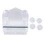 Window Bird Feeder Clear Sturdy Acrylic Window Bird House Feeder with 4 Suction Cups V1294-YM0521-3111230076311