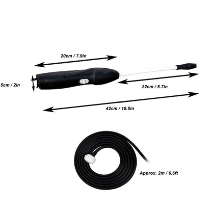 Automatic Electric Sprayer Bendable Watering Lithium Rechargeable Water Sprinkler Sprayer 500mAh V1294-YM0521-3111230077511