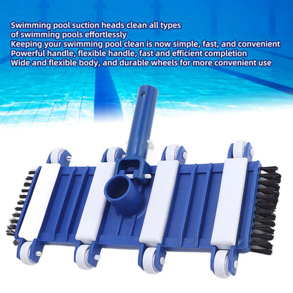 14 Inch Swimming Pool Vacuum Head with Wheels Brushes Pool Cleaning Equipment Accessories V1294-YM0521-3111230083211