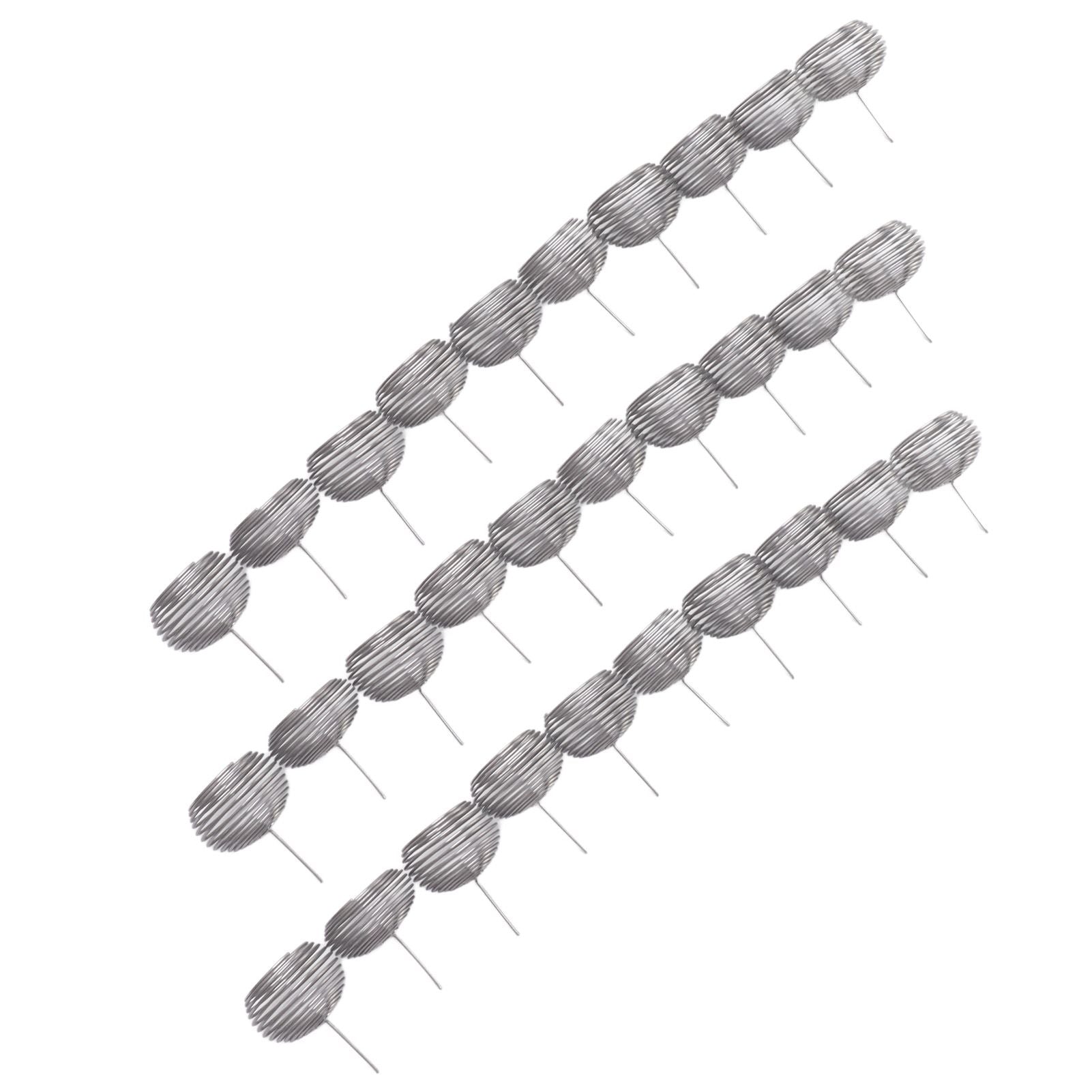 100pcs Bonsai Fertilizer Basket Stainless Steel Spherical Nutrition Box Tools for Succulent Orchid V1294-YM0521-3111230084011