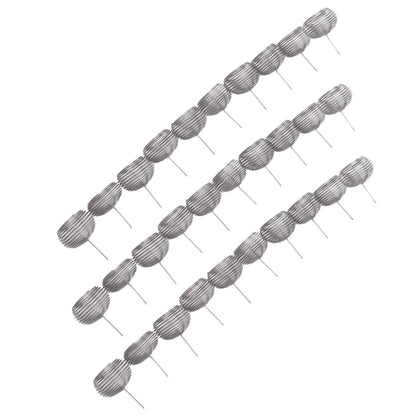 100pcs Bonsai Fertilizer Basket Stainless Steel Spherical Nutrition Box Tools for Succulent Orchid V1294-YM0521-3111230084011