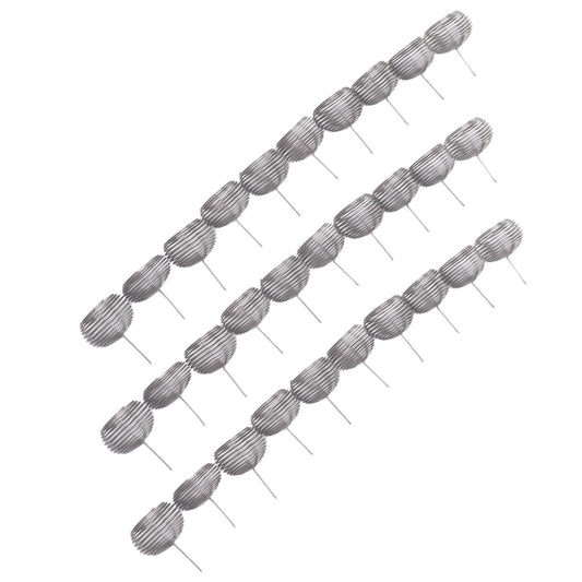 100pcs Bonsai Fertilizer Basket Stainless Steel Spherical Nutrition Box Tools for Succulent Orchid V1294-YM0521-3111230084011
