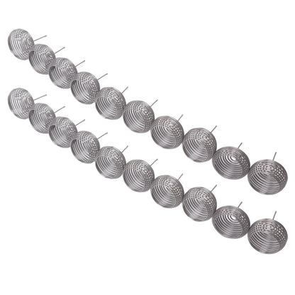 100pcs Bonsai Fertilizer Basket Stainless Steel Spherical Nutrition Box Tools for Succulent Orchid V1294-YM0521-3111230084011