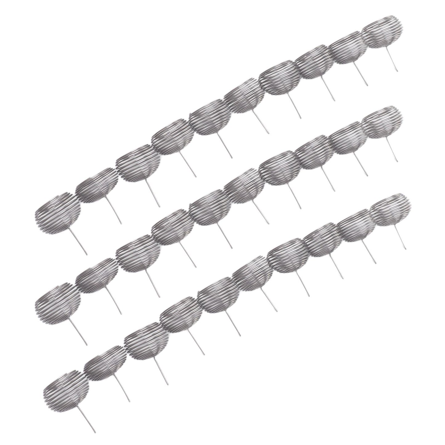 100pcs Bonsai Fertilizer Basket Stainless Steel Spherical Nutrition Box Tools for Succulent Orchid V1294-YM0521-3111230084011