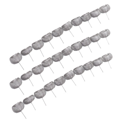 100pcs Bonsai Fertilizer Basket Stainless Steel Spherical Nutrition Box Tools for Succulent Orchid V1294-YM0521-3111230084011