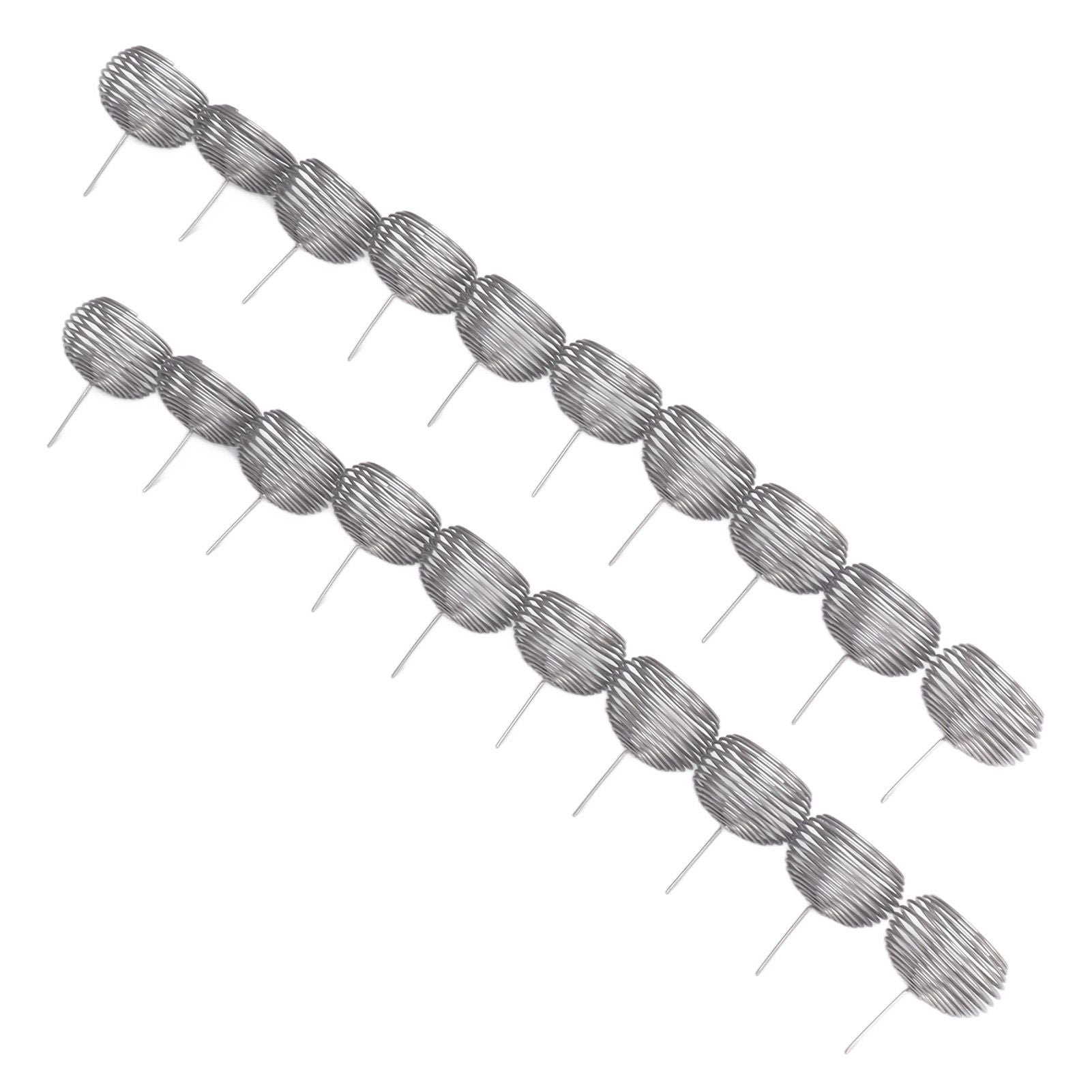 100pcs Bonsai Fertilizer Basket Stainless Steel Spherical Nutrition Box Tools for Succulent Orchid V1294-YM0521-3111230084011