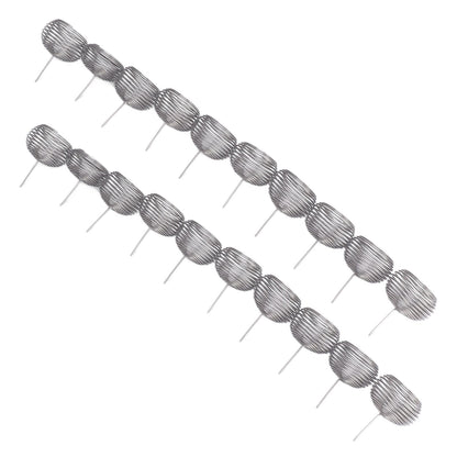 100pcs Bonsai Fertilizer Basket Stainless Steel Spherical Nutrition Box Tools for Succulent Orchid V1294-YM0521-3111230084011
