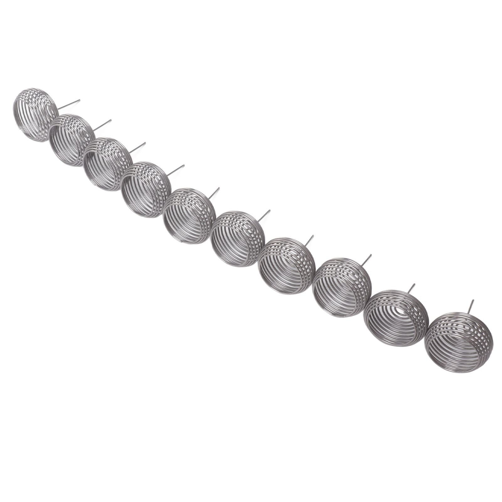 100pcs Bonsai Fertilizer Basket Stainless Steel Spherical Nutrition Box Tools for Succulent Orchid V1294-YM0521-3111230084011