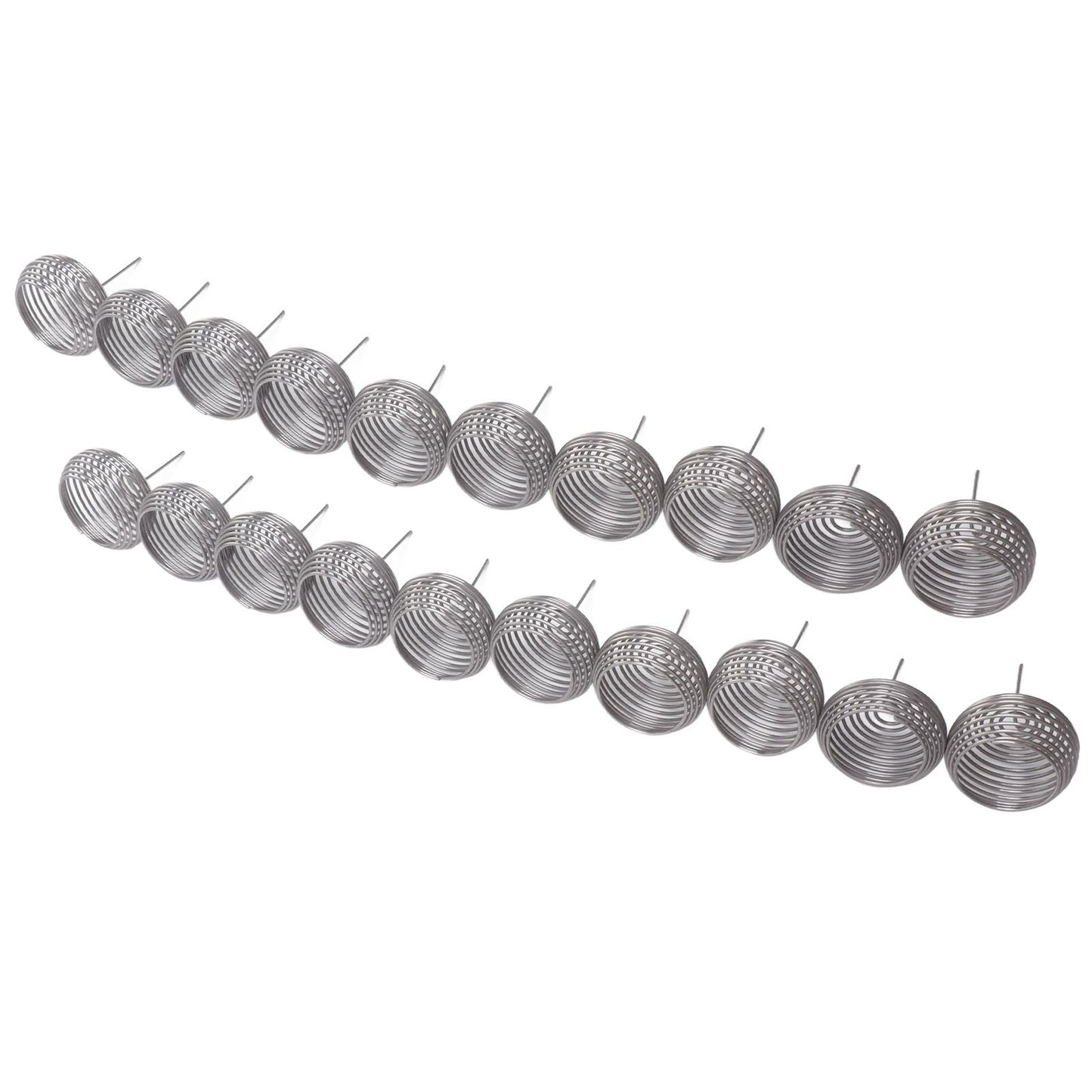 100pcs Bonsai Fertilizer Basket Stainless Steel Spherical Nutrition Box Tools for Succulent Orchid V1294-YM0521-3111230084011