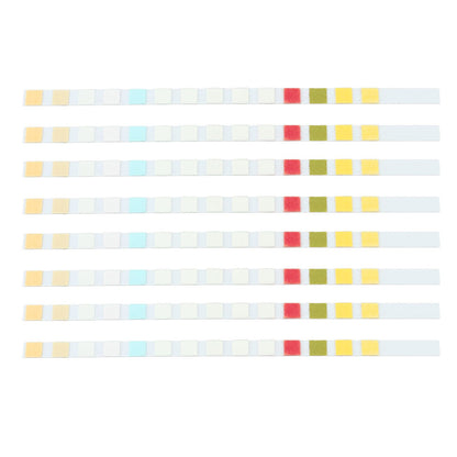 50 Strips Water Test Strips 14 in 1 PH Meter Testing Paper for Drinking Water Pool Hot Spring Pond V1294-YM0521-3111230087311