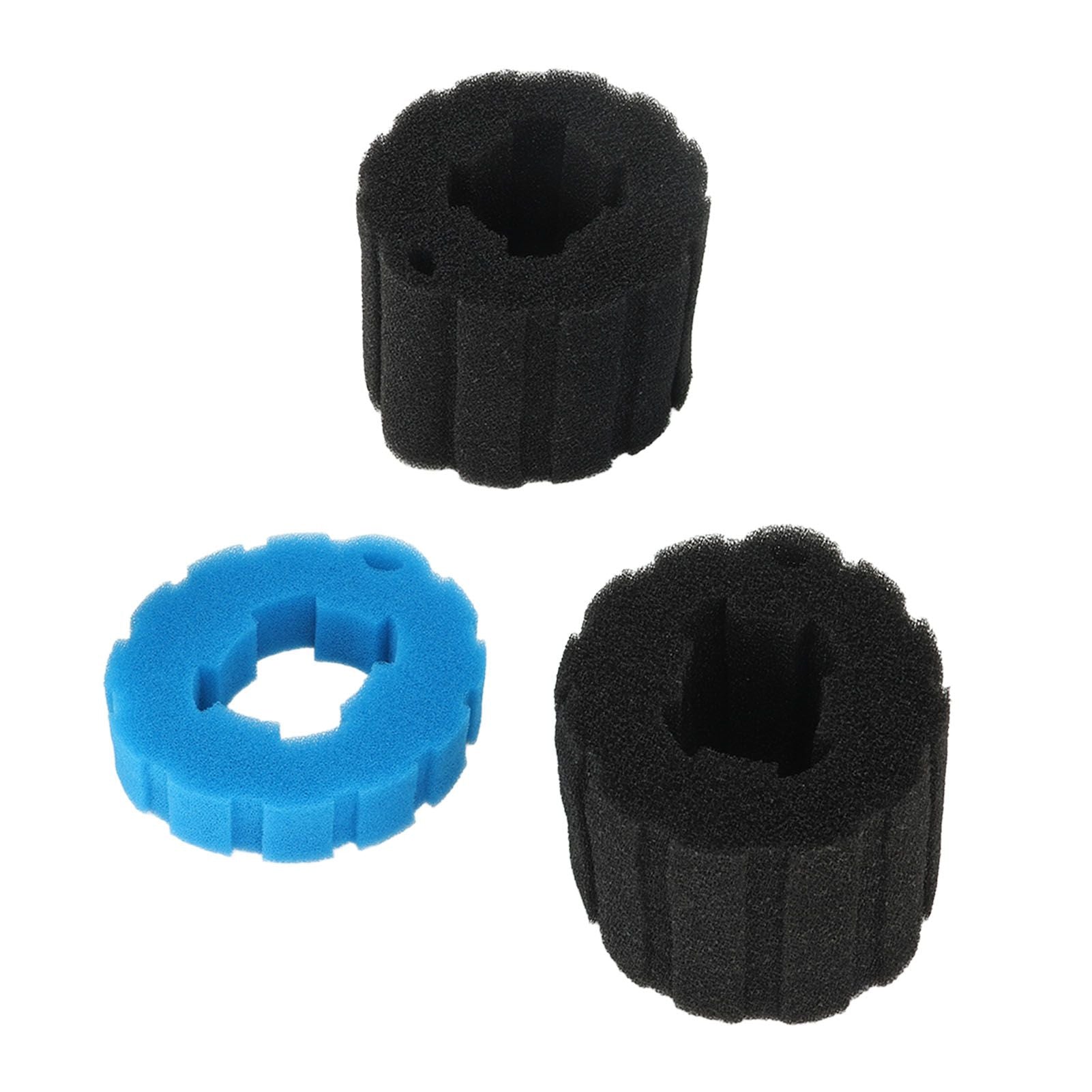 Indoor Aquatis Replacement Filter Foam For Biopress 1pc Blue Fine Sponge 2pcs Black Coarse Sponge V1294-YM0521-3111230089511